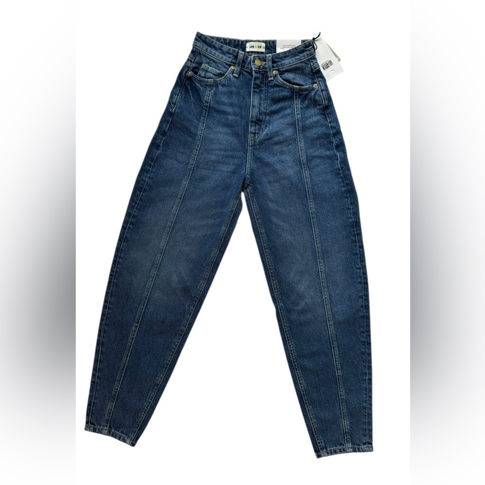 Women’s High Rise Lee x H&M Loose Mom Jeans Size 0​